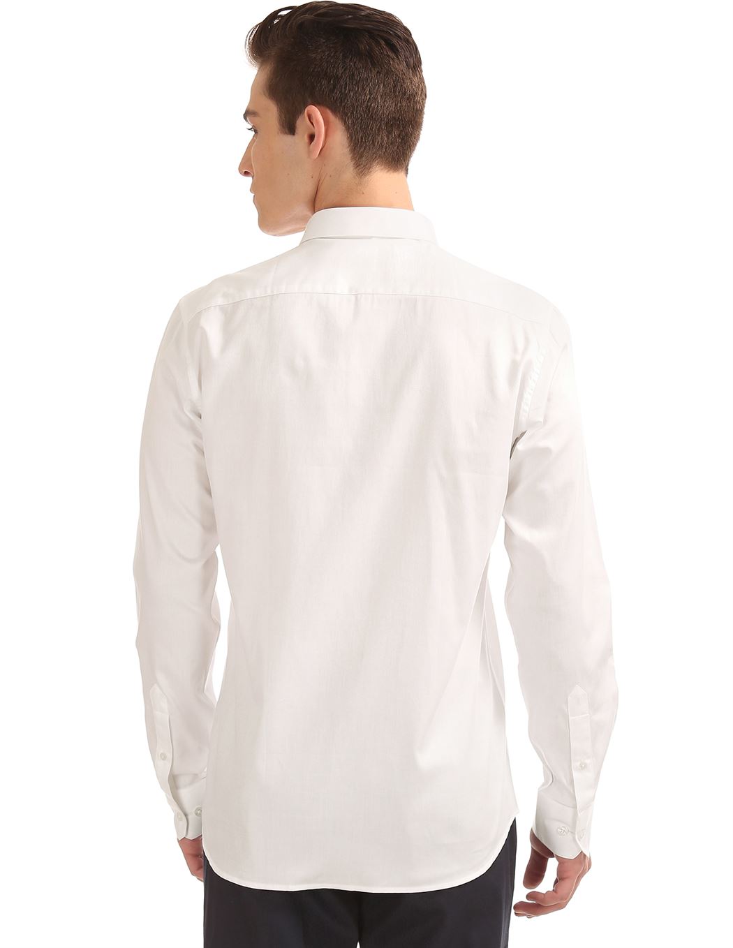 U.S. Polo Assn. Men White Formal Shirt